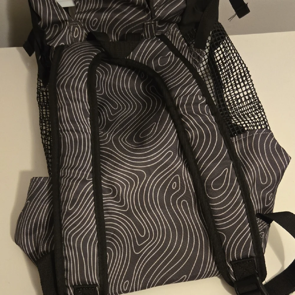 PetAmi Gray Dog Carrier Backpack